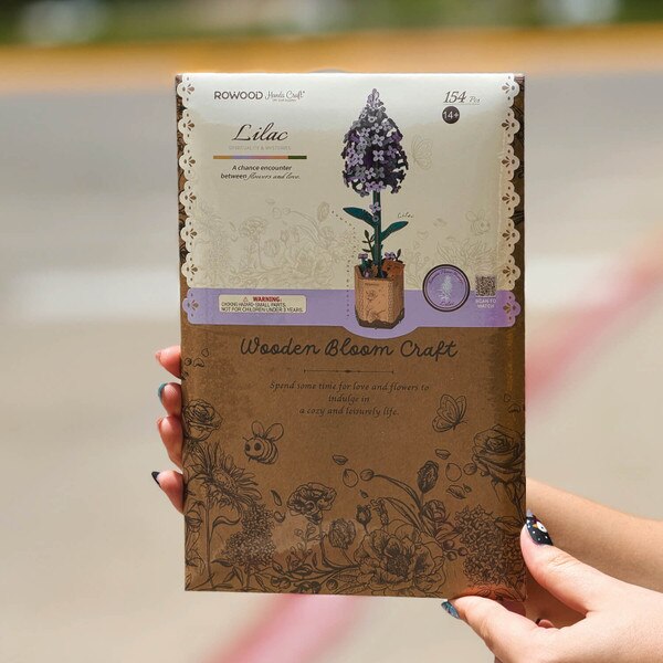 3D Puzzle Lilac front of package